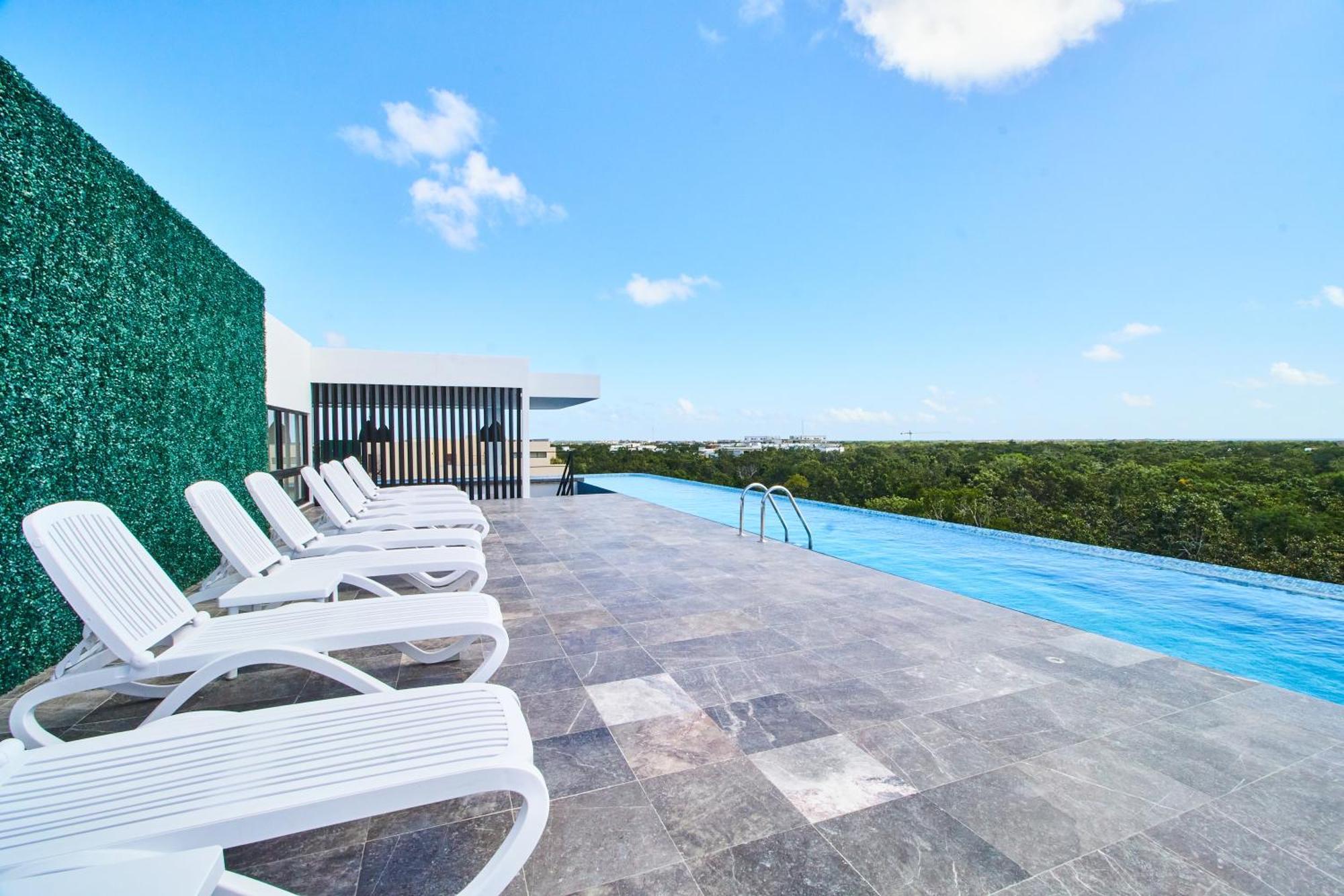 Luxury Penthouse With Private Pool In Aldea Zama Apartment Tulum Exterior foto